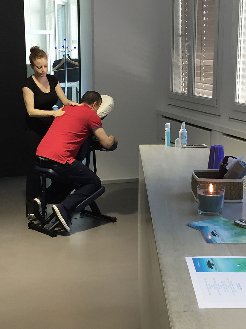 Zen at work – Massage amma au bureau