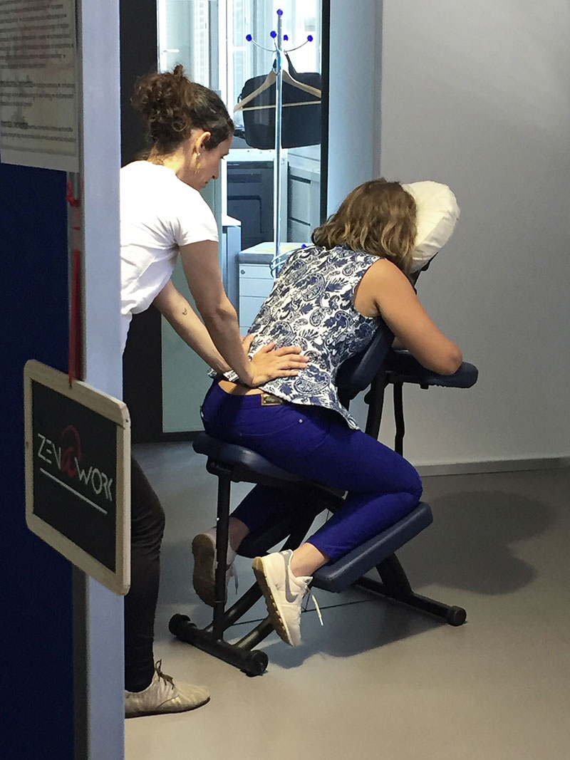 Zen at work – Massage amma au bureau